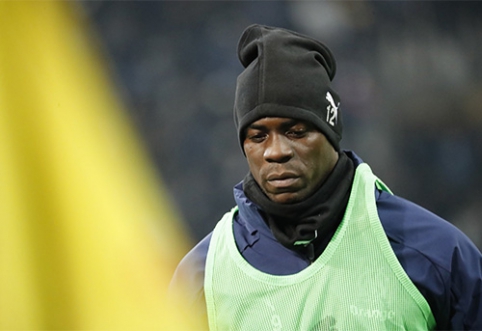 M.Balotelli įvartis neišgelbėjo "Marseille" nuo nesėkmės