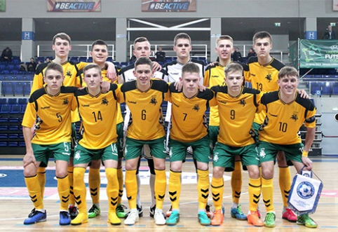 Rezultatyvioje futsal kovoje – lietuvių pralaimėjimas Graikijai