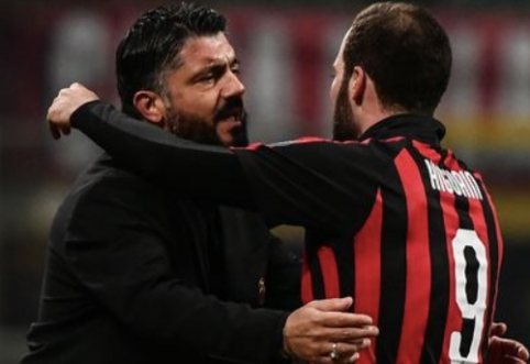 G. Gattuso: "Mes jau susitaikėme su Higuaino sprendimu"