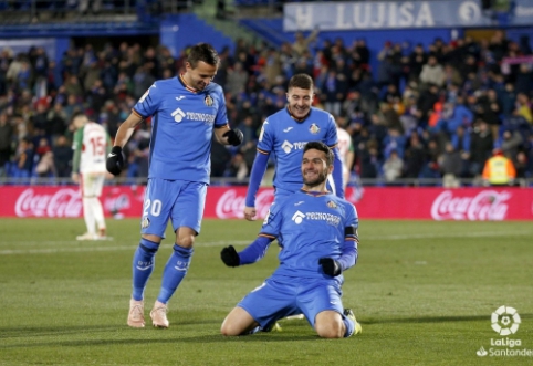 Kova dėl didžiojo ketverto: "Getafe" namuose sutriuškino "Alaves"