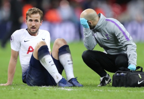 "Tottenham" keliems mėnesiams prarado H. Kane'ą