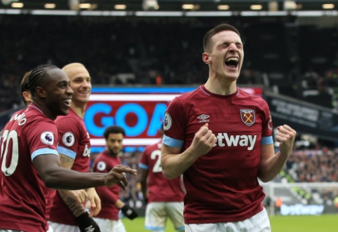 "West Ham" parbloškė "Arsenal" vienuolikę