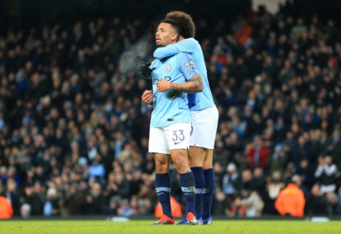 "Man City" Anglijos lygos taurės pusfinalyje pasityčiojo iš "Burton"