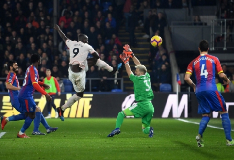 O. G. Solskjaeras džiaugėsi R. Lukaku pasirodymu prieš "Crystal Palace"