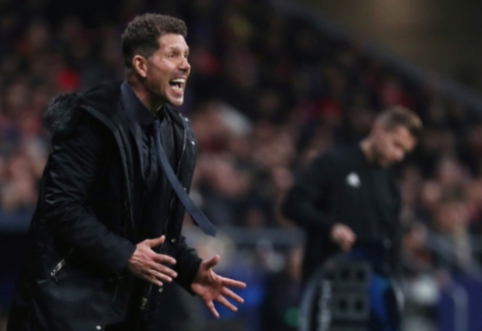 UEFA pradėjo tyrimą dėl D. Simeone gesto rungtynėse su "Juventus"