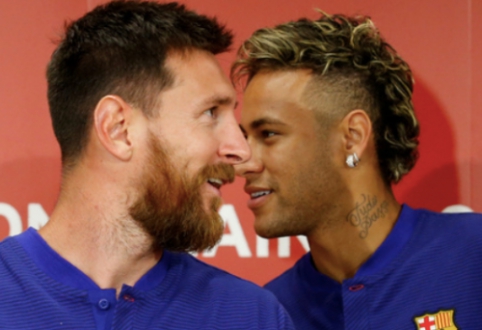 Neymaras: "Kai man reikėjo pagalbos, Messi visada buvo šalia"