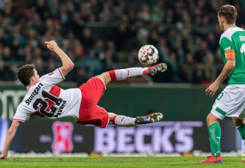 "Bundesliga": "Werder" namuose neįveikė "Stuttgart" ekipos
