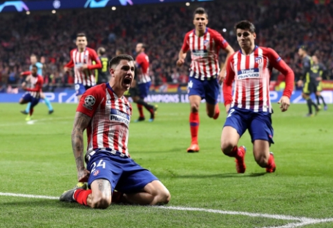 ČL: "Atletico" parbloškė "Juventus", "Man City" pasiekė dramatišką pergalę Vokietijoje