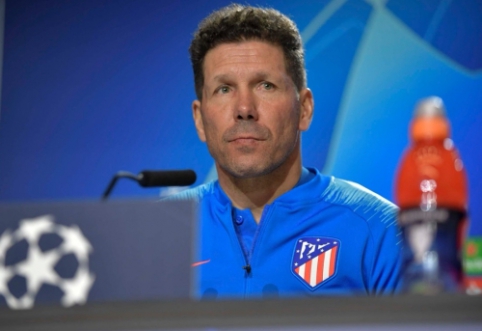 D. Simeone: "Negalvojame apie Ronaldo"