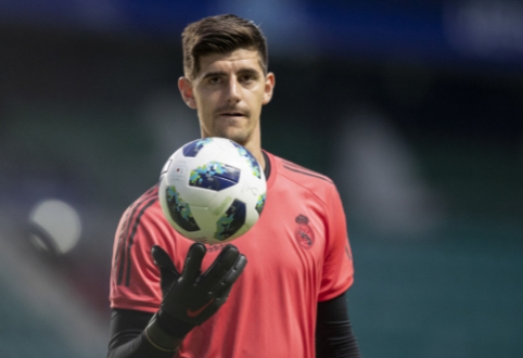 T. Courtois: "Nežinau žaidėjo, kuris nenorėtų žaisti Madrido "Real" gretose"