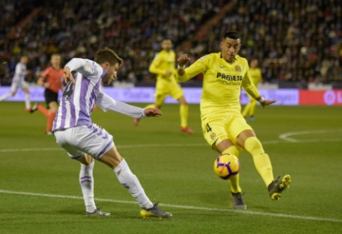 "La Liga": "Villarreal" toliau neišsikapsto iš turnyrinės lentelės dugno