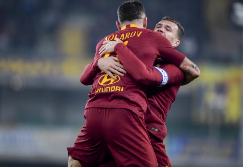 "Roma" išvykoje sutriuškino "Chievo" futbolininkus