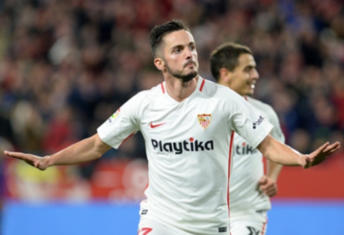 "Chelsea" susidomėjo "Sevilla" lyderiu P. Sarabia