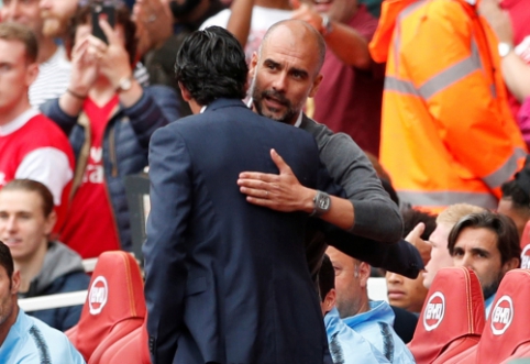 U. Emery: "Guardiola yra geriausias treneris, kurį man teko analizuoti"