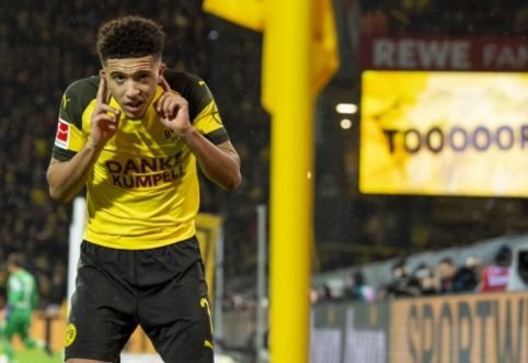 "Man Utd" vasarą žada medžioti J. Sancho