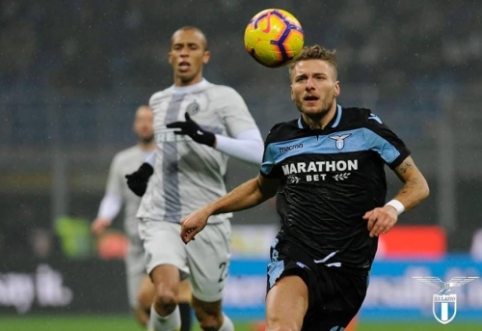 "Coppa Italia": "Lazio" po 11 m. baudinių serijos žengė į pusfinalį