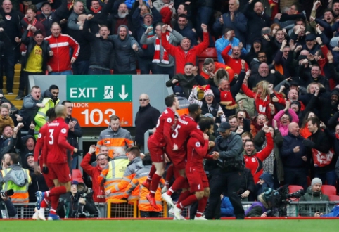 Rungtynių pabaigoje suklydęs "Tottenham" įteikė pergalę "Liverpool" komandai