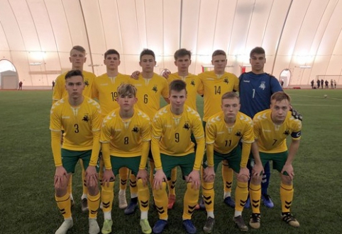 D.Dovydaitis nukalė U-17 rinktinei pergalę prieš Baltarusiją