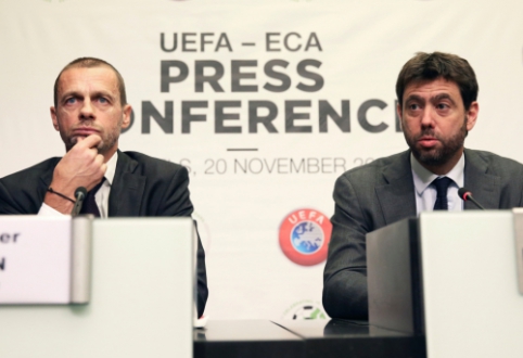 A. Agnelli apie Superlygą: "Dauguma klubų to nori"