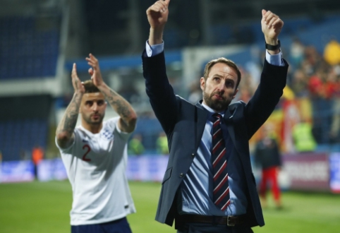 G. Southgate'as dėl rasizmo prieš Anglijos rinktinės futbolininkus kreipsis į UEFA