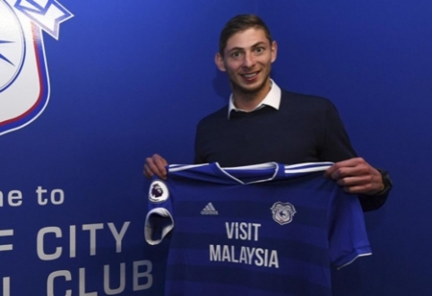 "Cardiff City" nesutinka mokėti išpirkos už žuvusį E. Sala