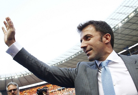A.Del Piero: anksčiau ar vėliau "Juventus" triumfuos Čempionų lygoje