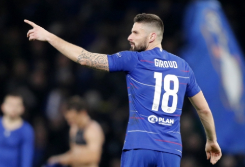 Nepatenkintas O. Giroud: "Žinau, kad žaisiu tik Europos lygoje"