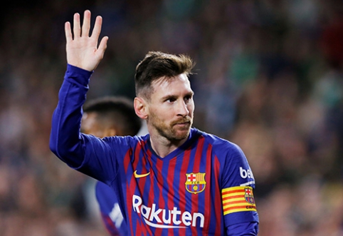 L.Messi: neatsimenu, kad taip būtų nutikę praeityje