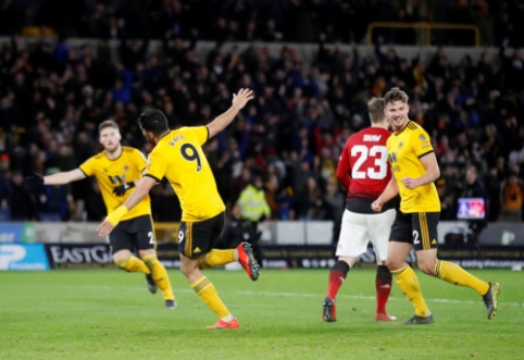 "Wolves" iš FA taurės išmetė "Man Utd", "Man City" žengė tolyn