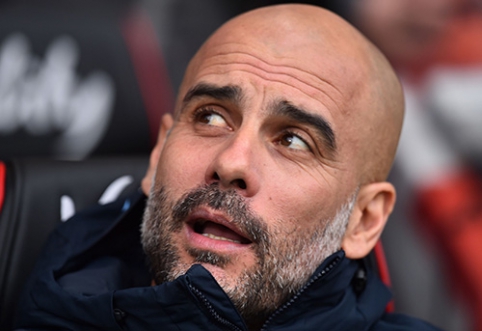 J.Guardiola: išvyksiu tik tada, jei būsiu atleistas