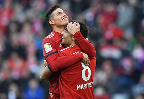 "Bayern" išpirks J.Rodriguezo kontraktą