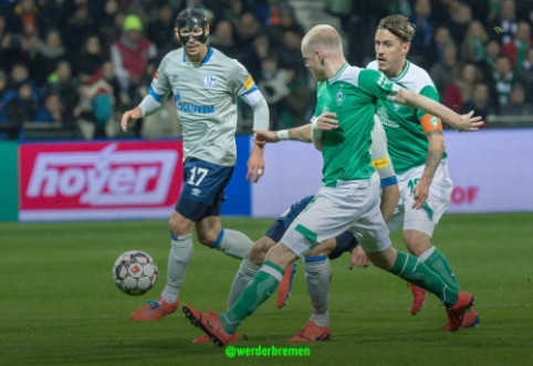 "Werder" šešių įvarčių dramoje palaužė "Shalke"