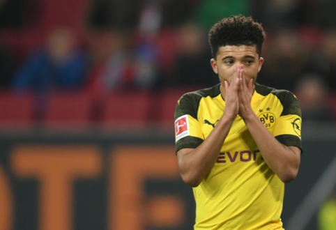 "Man Utd" ir PSG kovoja dėl 100 mln. eurų vertinamo J. Sancho