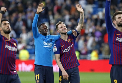 "Barcelona" įsiveržė į priekį pagal "El Clasico" pergales (apklausa)