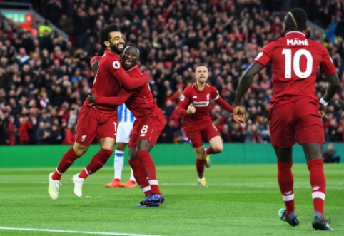 "Liverpool" namuose nepaliko vilčių "Huddersfield" ekipai