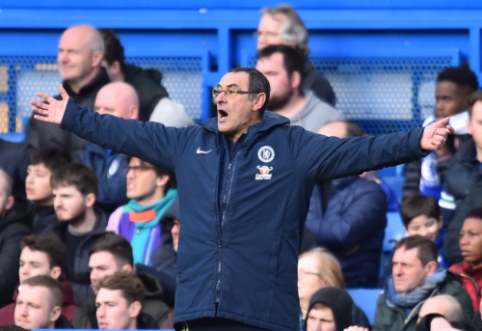 M. Sarri apie laukiančią kovą su "Man Utd": "Svarbiausia bus nepralaimėti šio susitikimo"