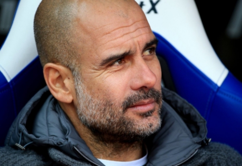 P. Guardiola tikisi, kad komanda išlies pyktį "Premier" lygoje