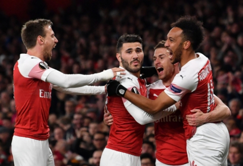 EL: "Arsenal" ir "Benfica" viena koja žengė į pusfinalį