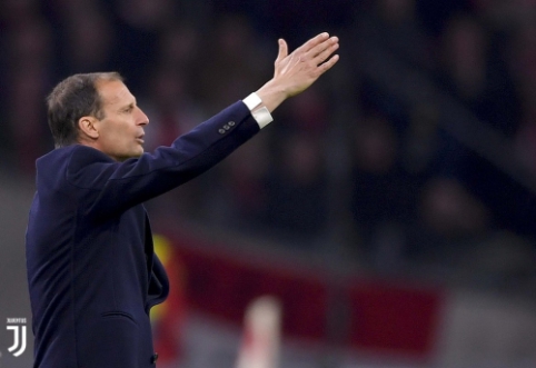 M. Allegri: "Nesukėlėme didelių problemų "Ajax" gynybai"