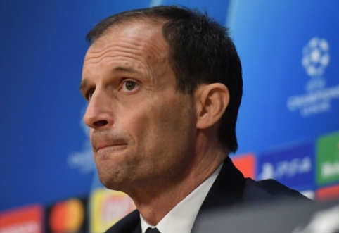 M. Allegri prieš akistatą su "Ajax": "Laukia atviros rungtynės"