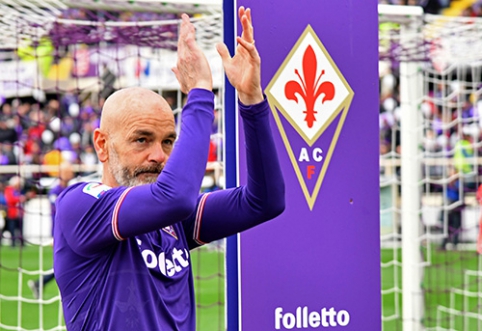 Spauda: S.Pioli pasitraukė iš "Fiorentina" trenerio posto