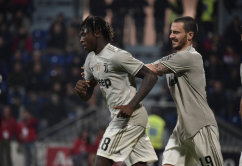 "Juventus" talentas sulaukė rasistiškų užgauliojimų, L. Bonucci ir M. Allegri liko nepatenkinti pačio žaidėjo elgesiu