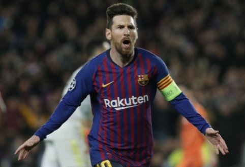 L. Messi – daugiausiai uždirbantis planetos futbolininkas, D. Simeone – treneris