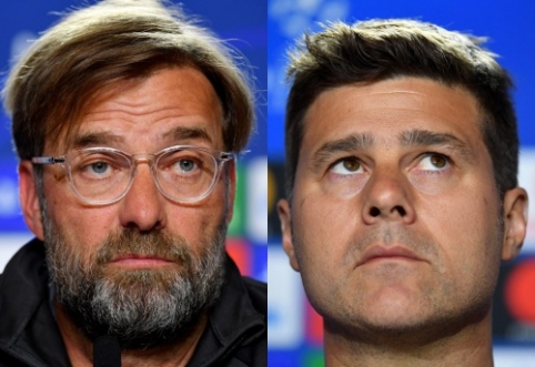 ČL finalo išvakarės: J. Kloppas prisiminė rungtynes Kijeve, M. Pochettino didžiavosi savo auklėtinių kelione