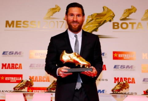 L. Messi rankose – šeštasis "Auksinis batelis"