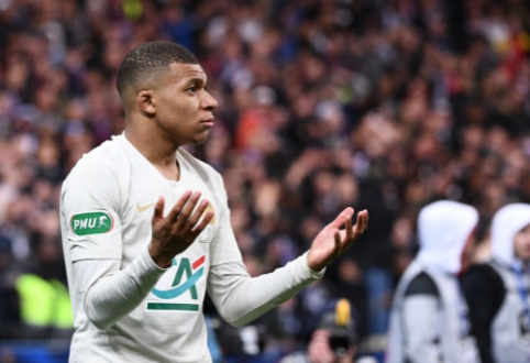 Į K. Mbappe pareiškimą sureagavęs PSG: "Jis lieka čia ir kitą sezoną"