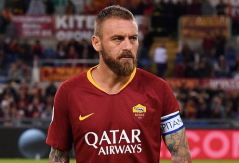 Oficialu: "Roma" po sezono palieka 18 metų klube praleidęs D. De Rossi