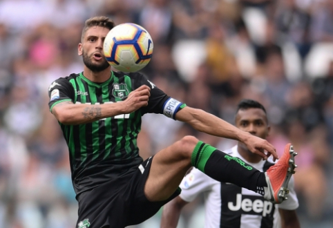 "Sassuolo" ekipos puolėjas D. Berardi: "Norėčiau žaisti "Liverpool" ekipoje"