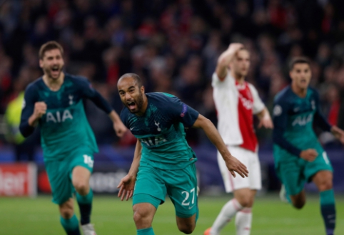 Stebuklai tęsiasi: "Tottenham" paskutinėmis sekundėmis išsikovojo vietą ČL finale