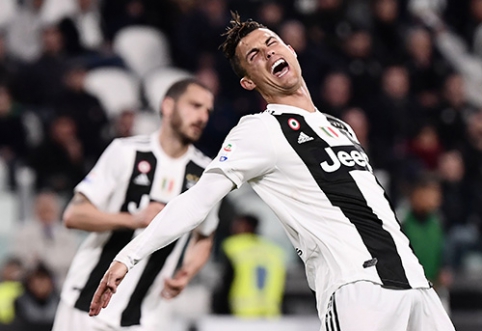 C.Ronaldo dar sykį išgelbėjo "Juventus" nuo pralaimėjimo